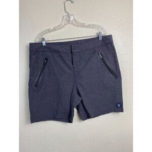 William Murray Golf Gray Flat Front Shorts
